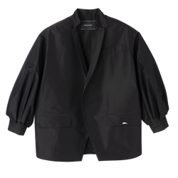 和服式夹克 , 黑色 - 高科技塔夫绸