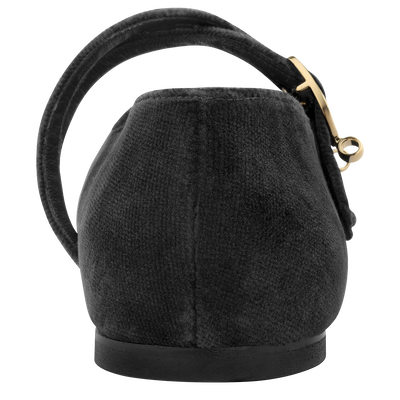 Le Foulonné Ballerinas, Black