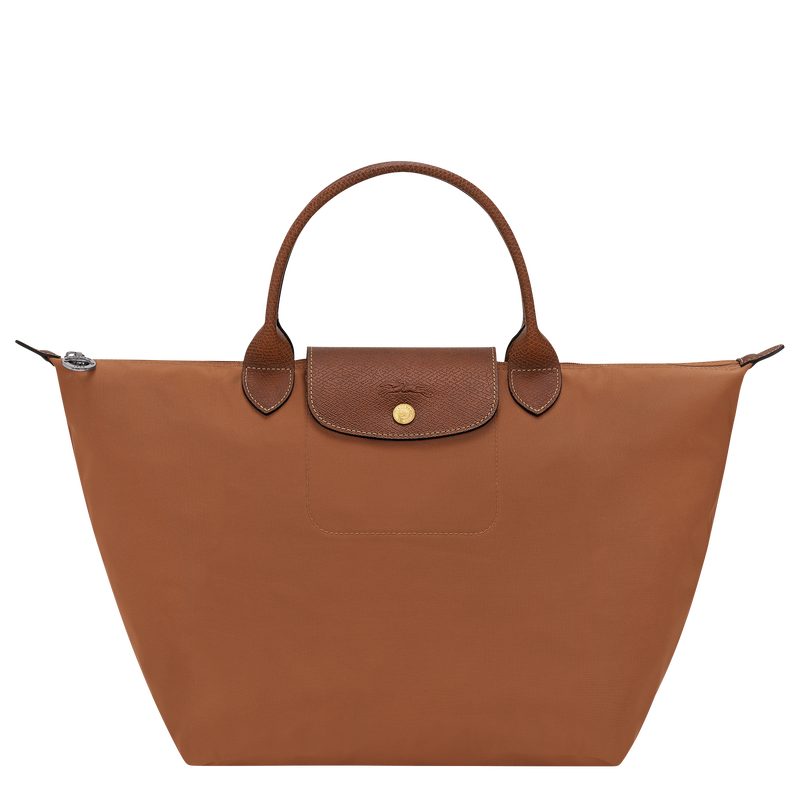Le Pliage Original M 手提包 , 干邑色 - 再生帆布  - 查看 1 5