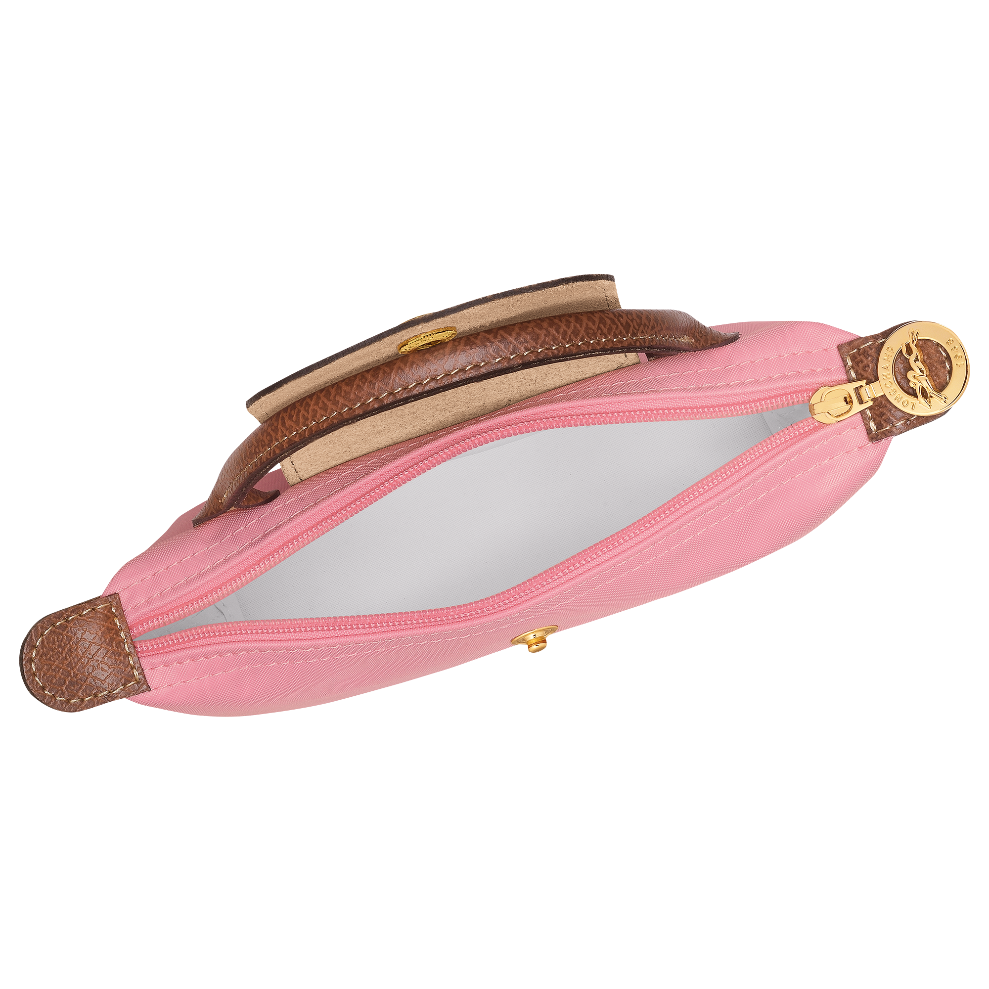 Pouch with handle, Marshmallow - View 5 of
6 - zoom in Le Pliage Original Pouch with handle, Marshmallow