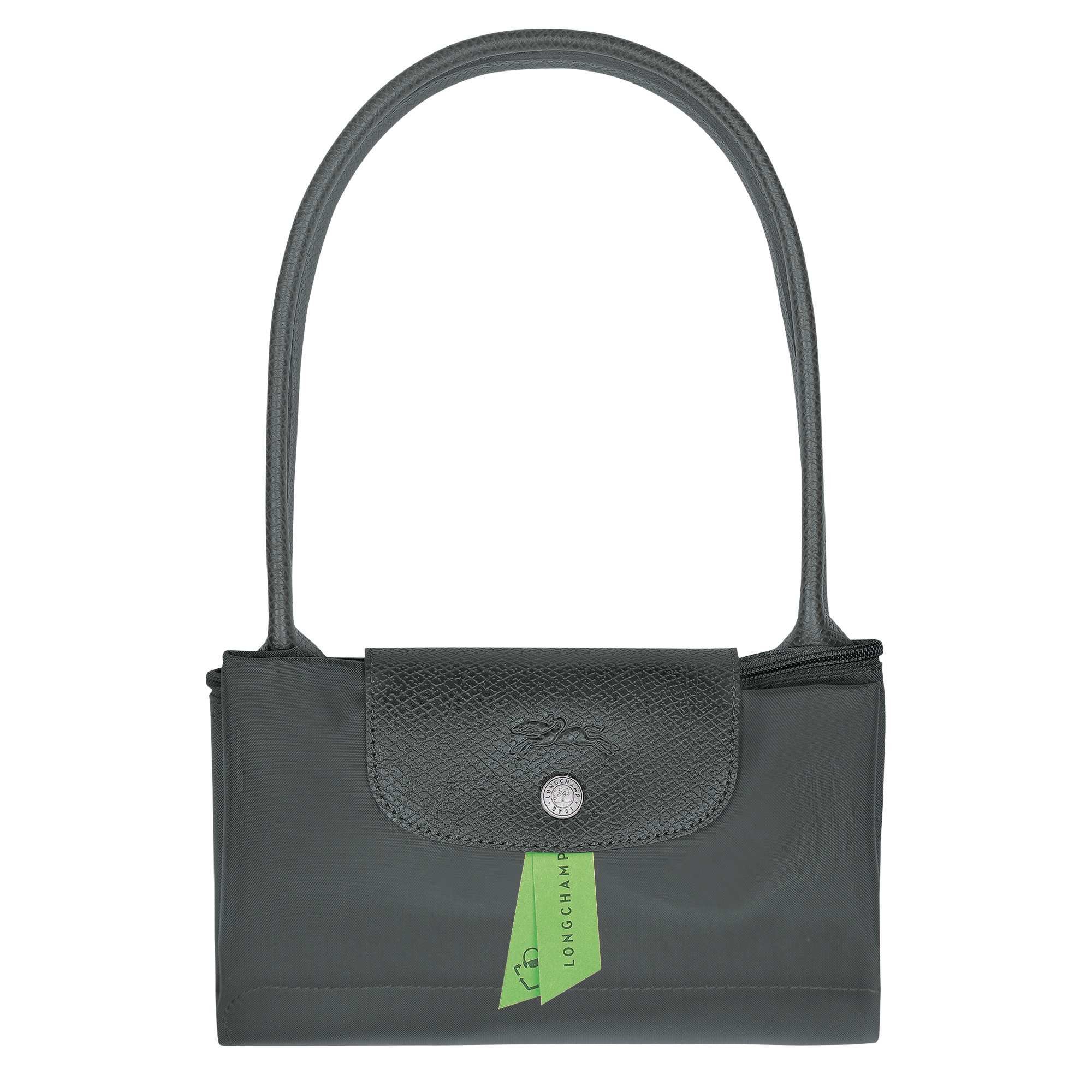 Le Pliage Green Tote bag M, Graphite