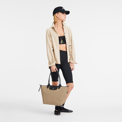Le Pliage Energy L 托特包 , 陶灰色 - 再生帆布