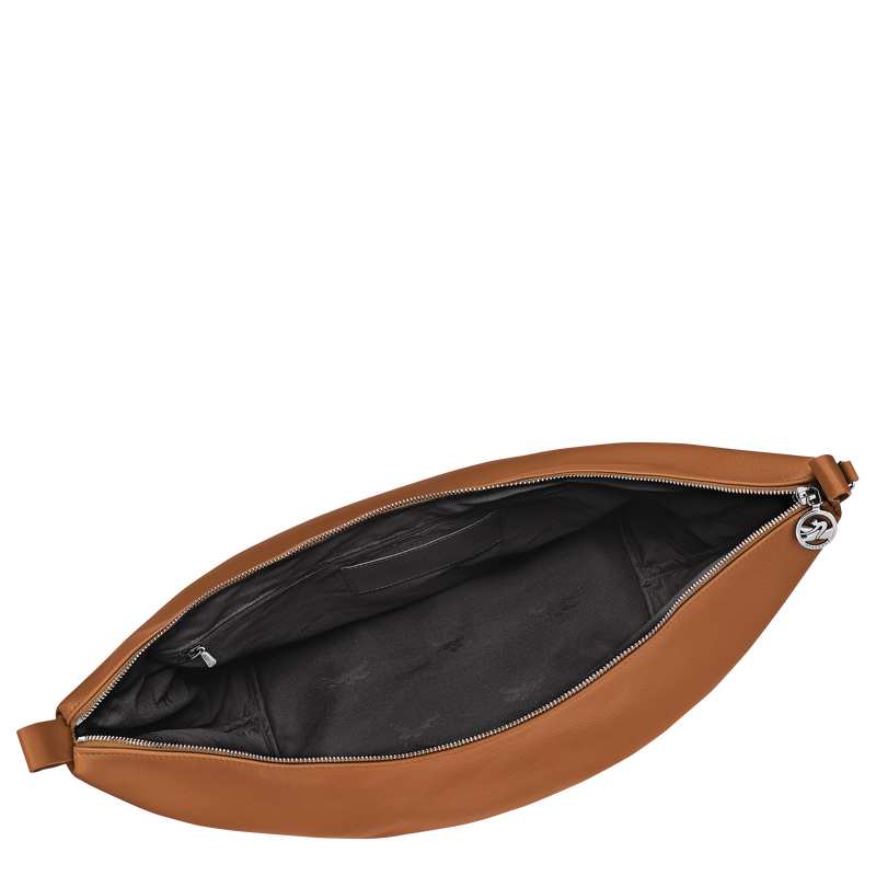 Le Slouchy M Hobo 袋 , 腰果棕 - 皮革  - 查看 5 6