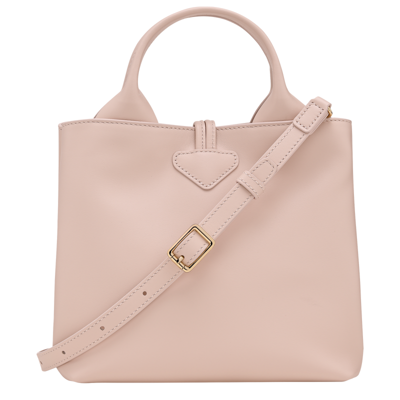 Le Roseau S Handbag , Petal Pink - Leather  - View 4 of  6