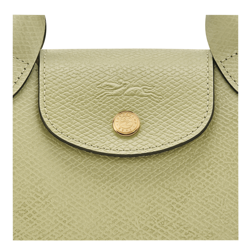 &Eacute;pure XS Tote bag , Almond Green - Leather  - View 6 of  6