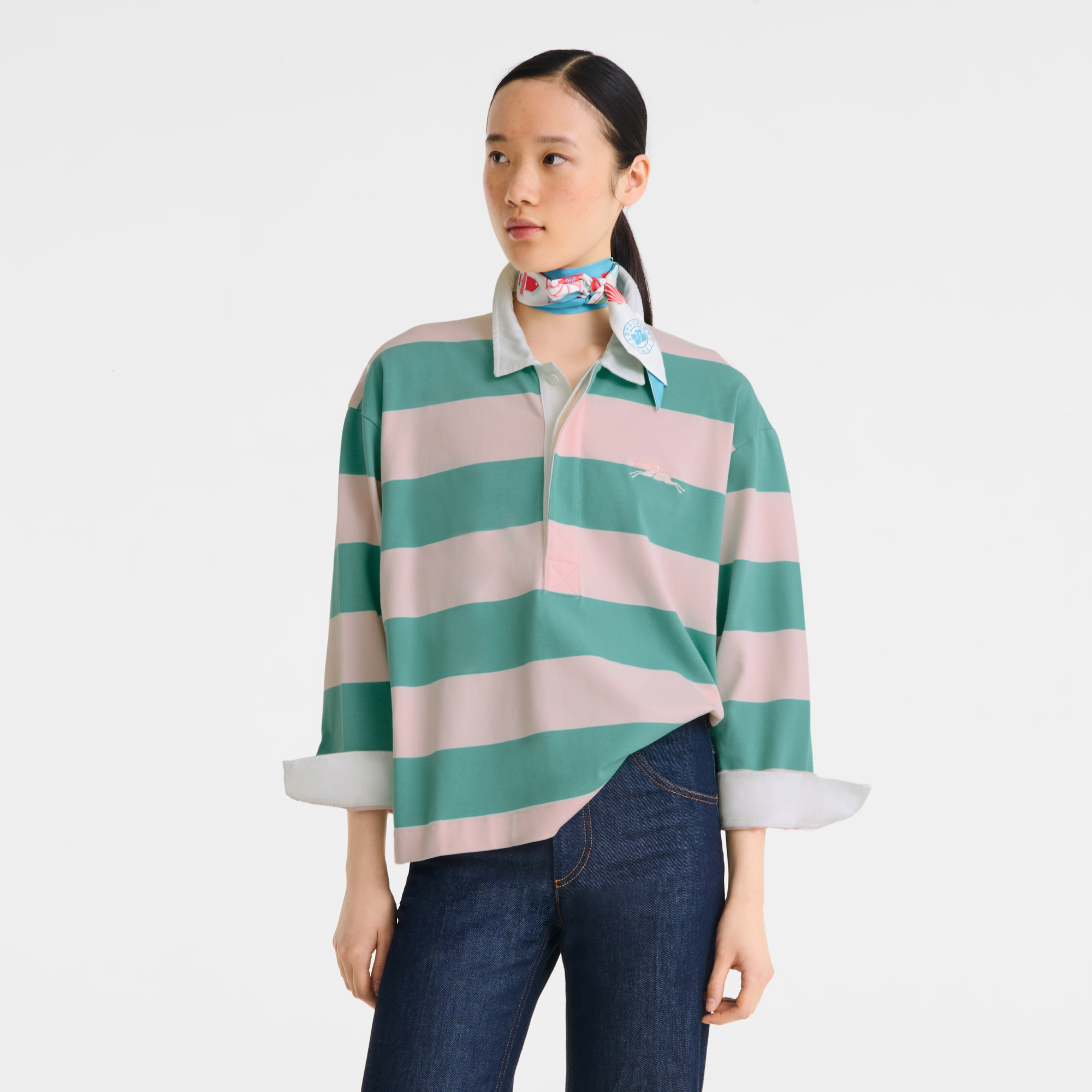 Catch The Parisian Wave（逐浪巴黎） 细丝带, 蓝灰色