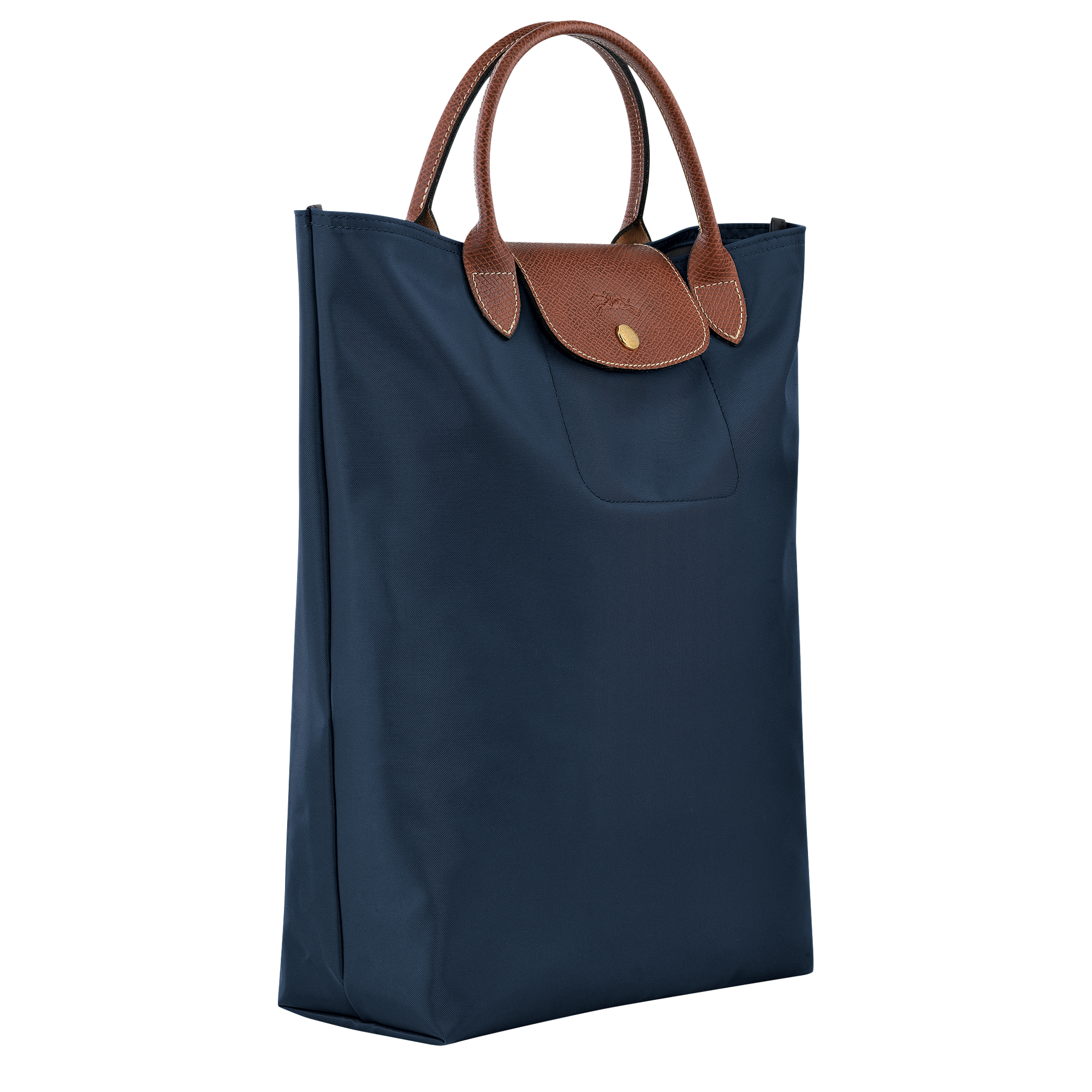 Tote bag M, Navy - View 3 of 
        4 - zoom in Le Pliage Original Tote bag M, Navy