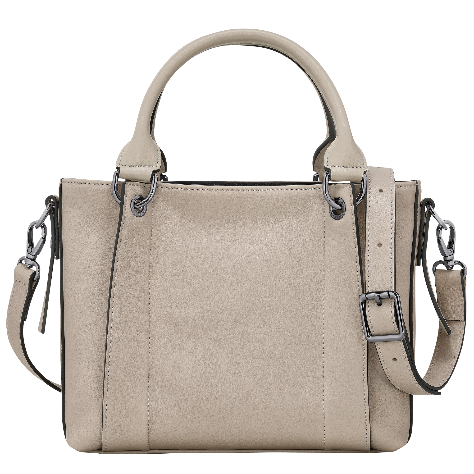 Longchamp 3D 手提包 S, 陶灰色