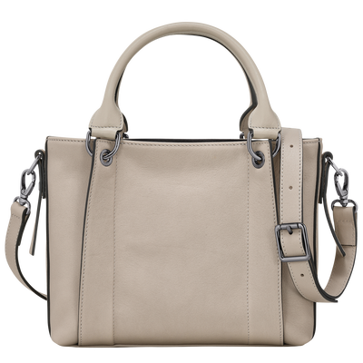 Longchamp 3D 手提包 S, 陶灰色