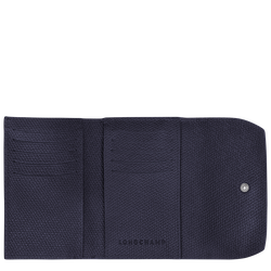 Le Roseau 紧凑型钱包 , 浆果紫 - 皮革