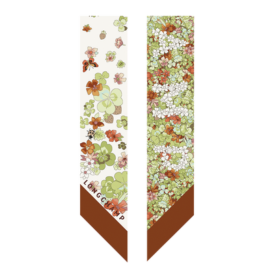Frise Fleurie Headband, Cognac