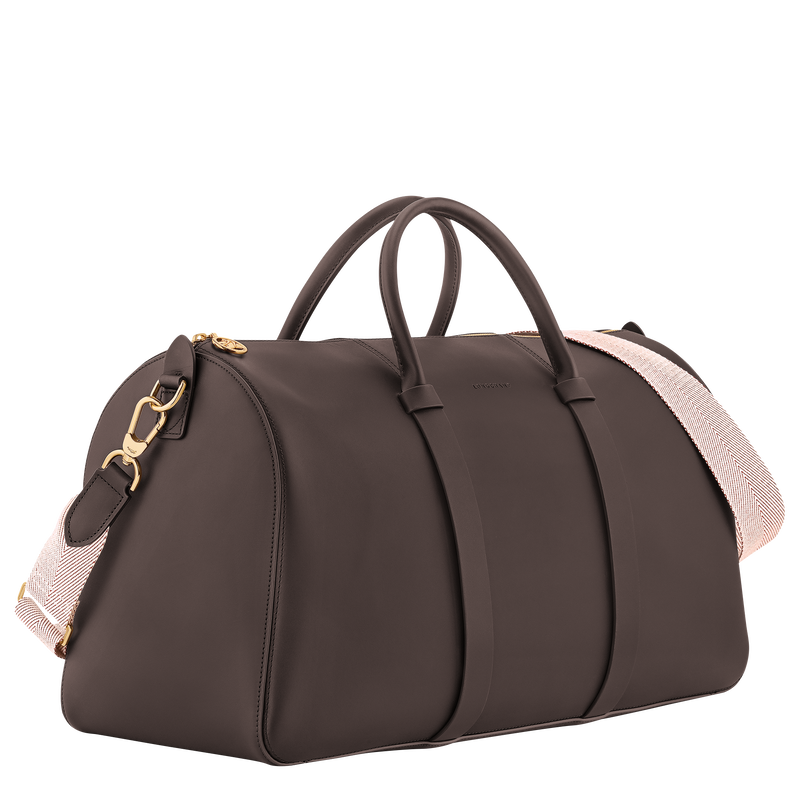 Daylong Chevron S Travel bag , Mocha - Leather  - View 3 of  6
