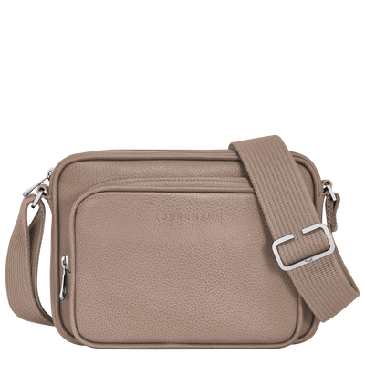 Le Foulonné S Camera bag , Turtledove - Leather