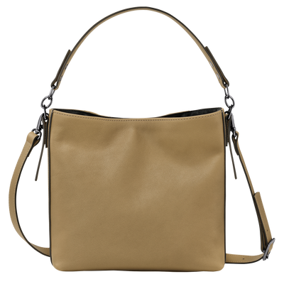Longchamp 3D 斜挎包 S, 烟草色