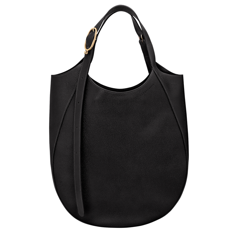 Le Foulonn&eacute; XL Tote bag , Black - Leather  - View 1 of  6
