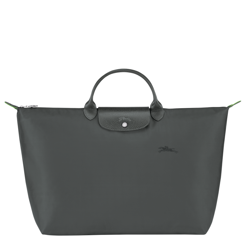 Le Pliage Green S Travel bag , Graphite - Recycled canvas  - View 1 of  6