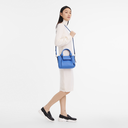 Longchamp 3D S 手提包 , 深蓝色 - 皮革