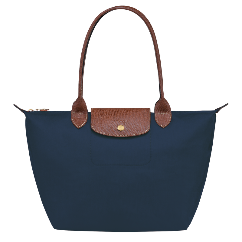 Le Pliage Original M 托特包 , 海军蓝色 - 再生帆布  - 查看 1 6