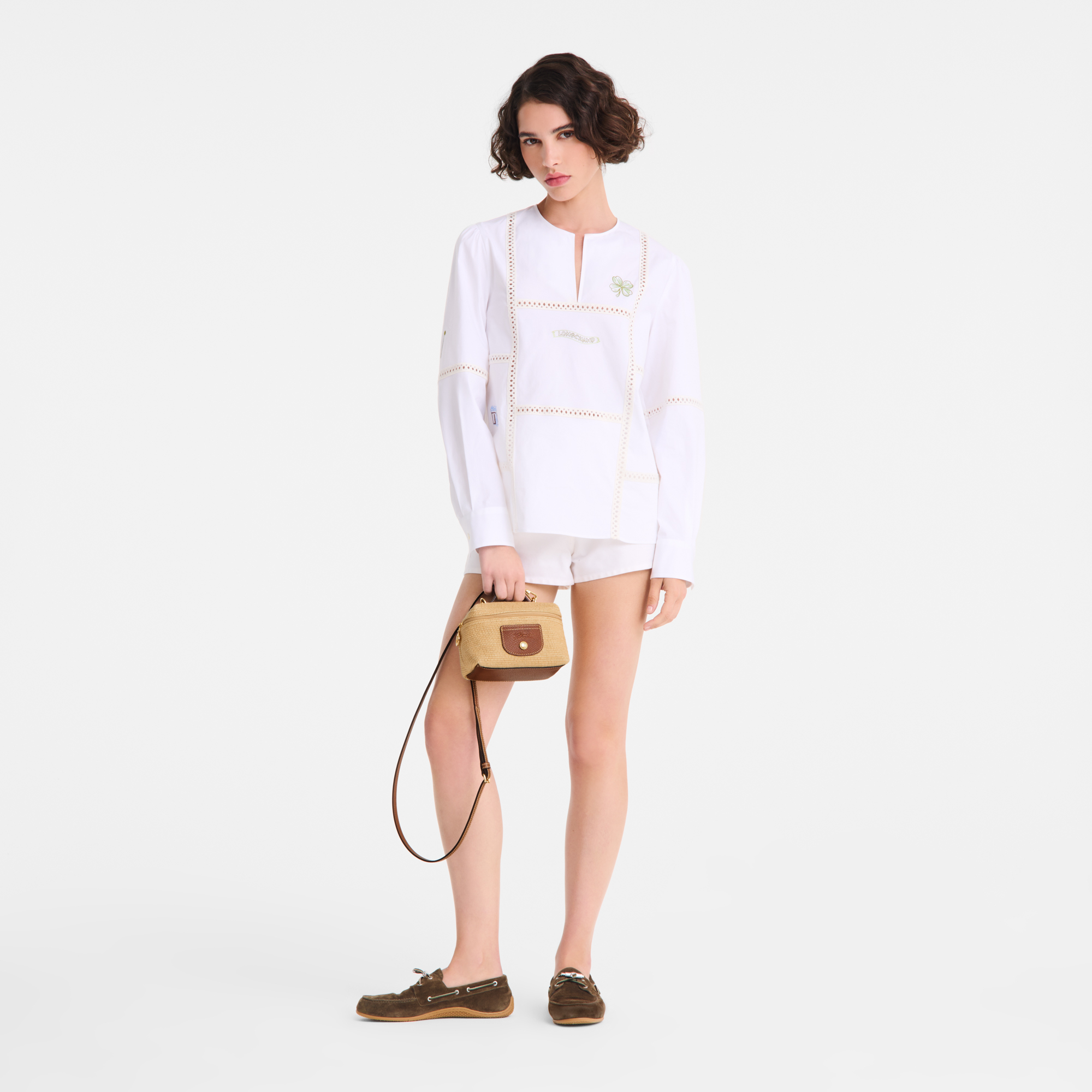 Le Pliage 系列 斜挎包 XS, 棕色