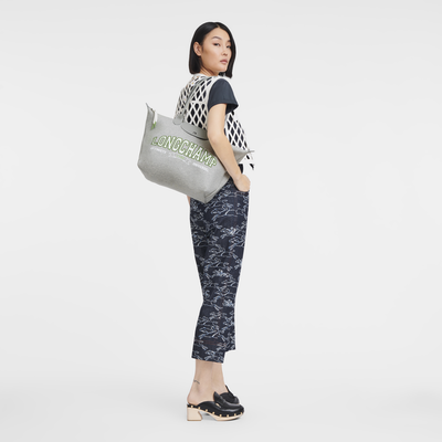 Le Pliage 系列 L 托特包 , 灰色 - 帆布