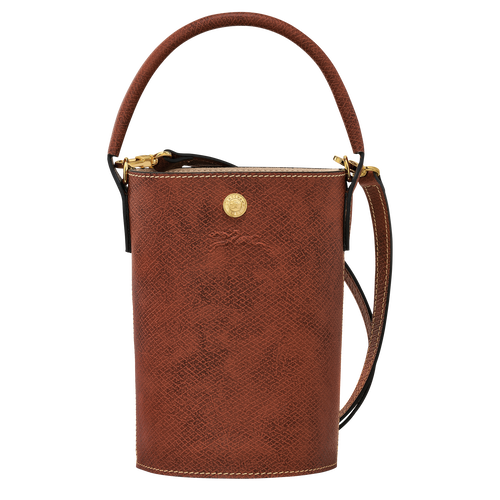 Épure XS Crossbody bag , Brown - Leather - View 1 of  5
