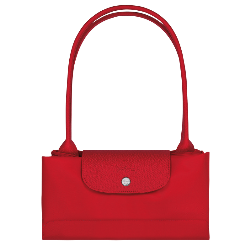 Le Pliage Green L Tote bag , Tomato - Recycled canvas  - View 7 of  7