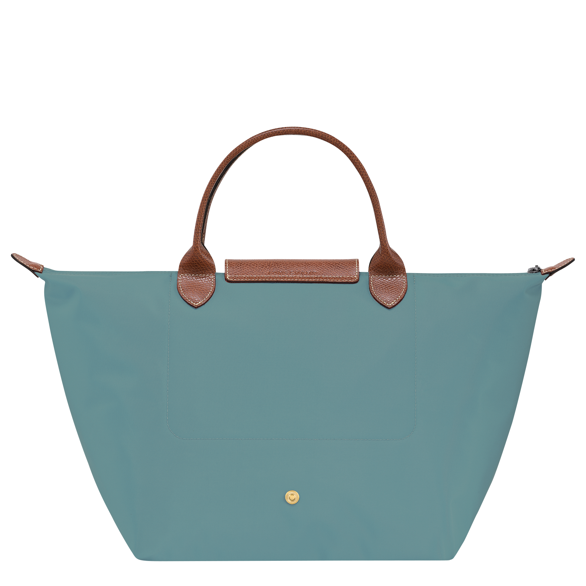 手提包 M, 尤加利绿 - 查看 3
        6 - 放大 Le Pliage Original 手提包 M, 尤加利绿