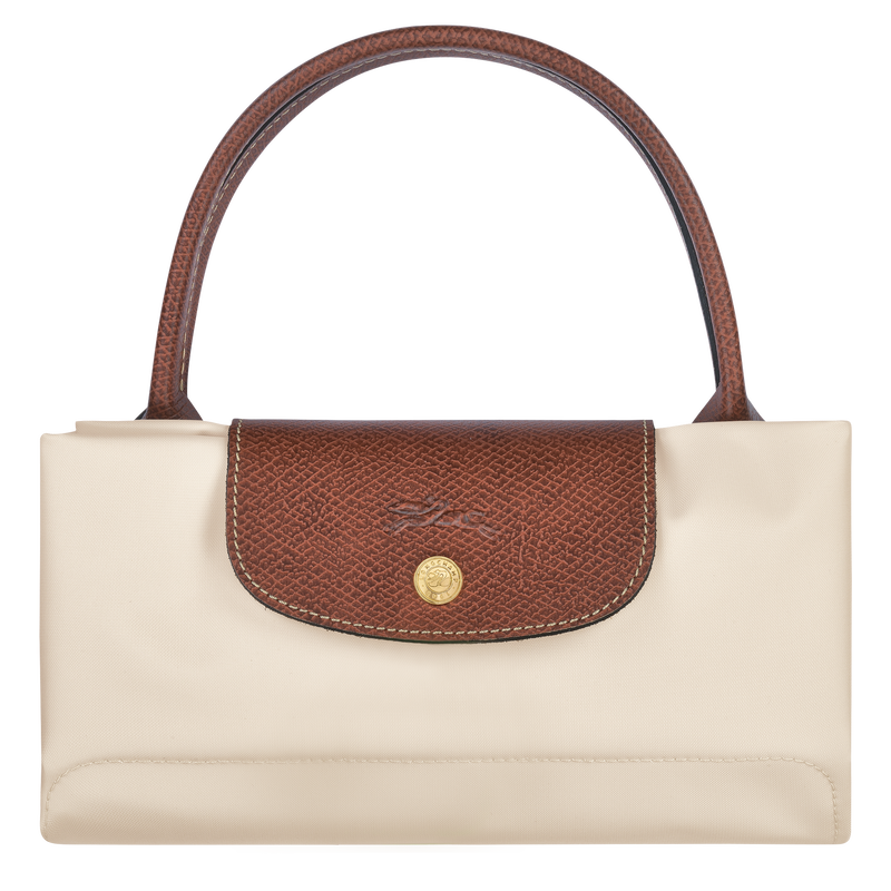Le Pliage Original M 手提包 , 纸张白 - 再生帆布  - 查看 7 7
