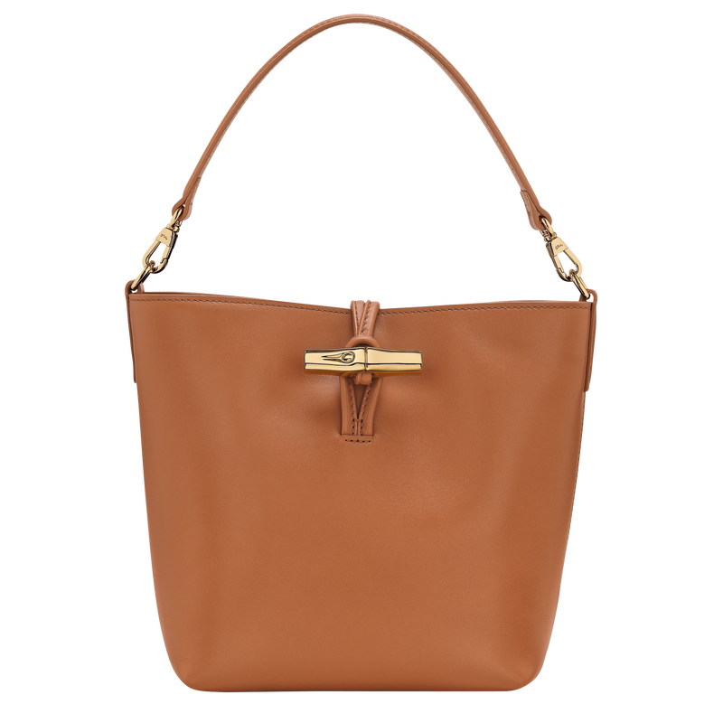 Le Roseau XS 水桶包 , 腰果棕 - 皮革  - 查看 1 6