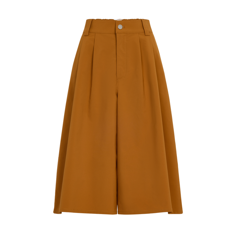 Shorts , Caramel - Technical poplin  - View 1 of  5