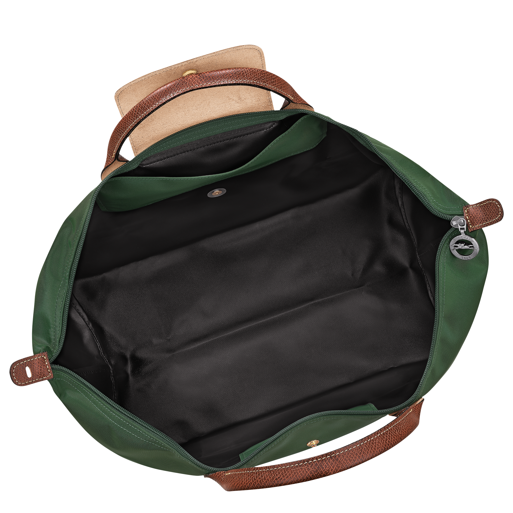 Travel bag L, British Green - View 5 of
7 - zoom in Le Pliage Original Travel bag L, British Green