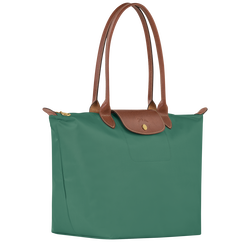 Le Pliage Original L 大号单肩包 , 鼠尾草灰色 - 再生帆布