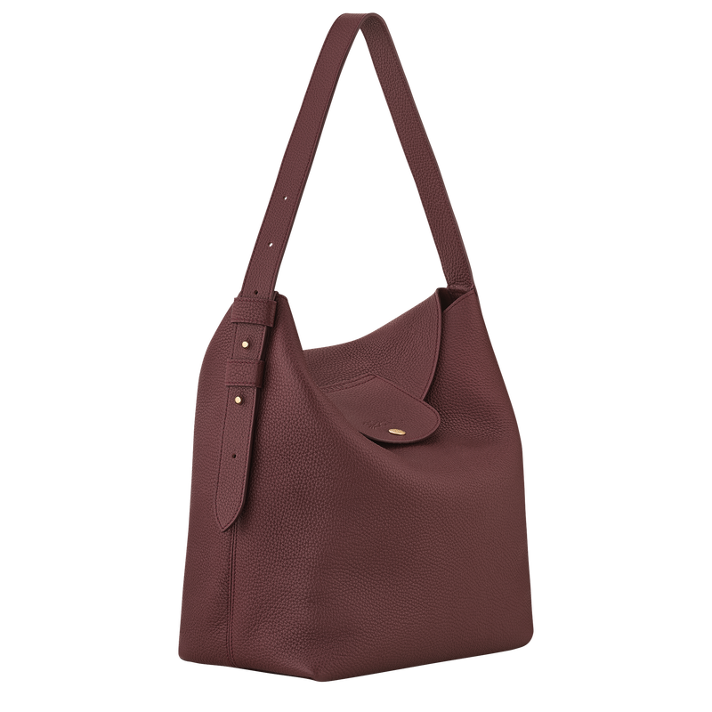 Le Cadence L Shoulder bag , Burgundy - Leather  - View 3 of  7