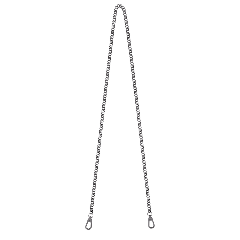Longchamp cha&icirc;ne Shoulder strap , Black Metal - Metal  - View 1 of  1