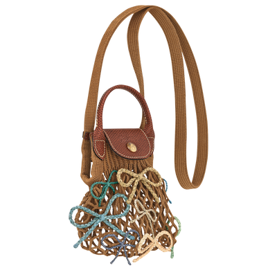 Le Pliage Collection Mesh bag XS, Tobacco
