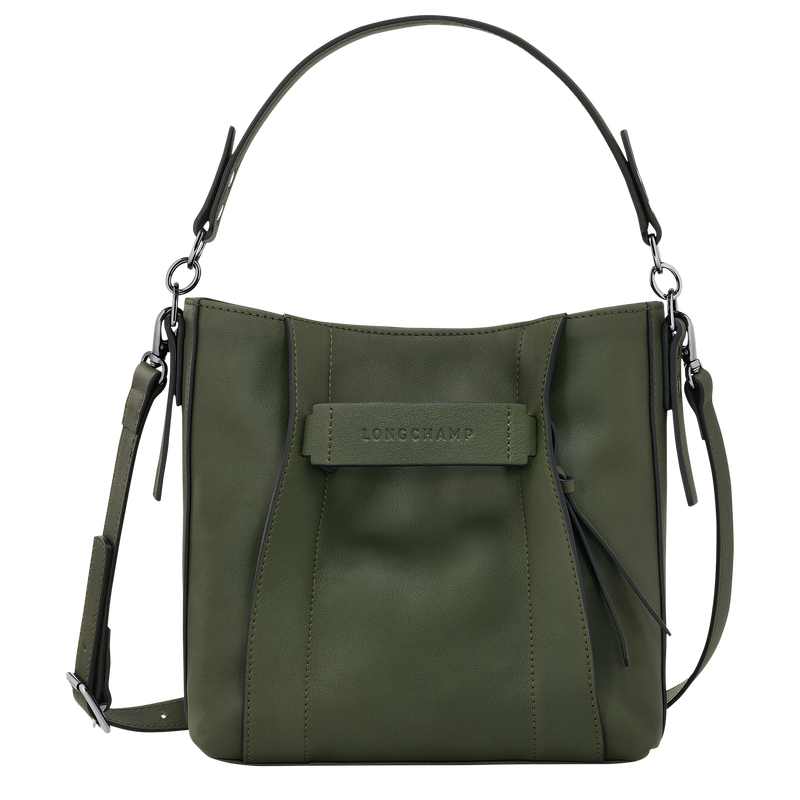 Longchamp 3D S 斜挎包 , 卡其色 - 皮革  - 查看 1 6