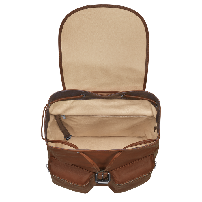 Longchamp 3D Backpack M, Cognac