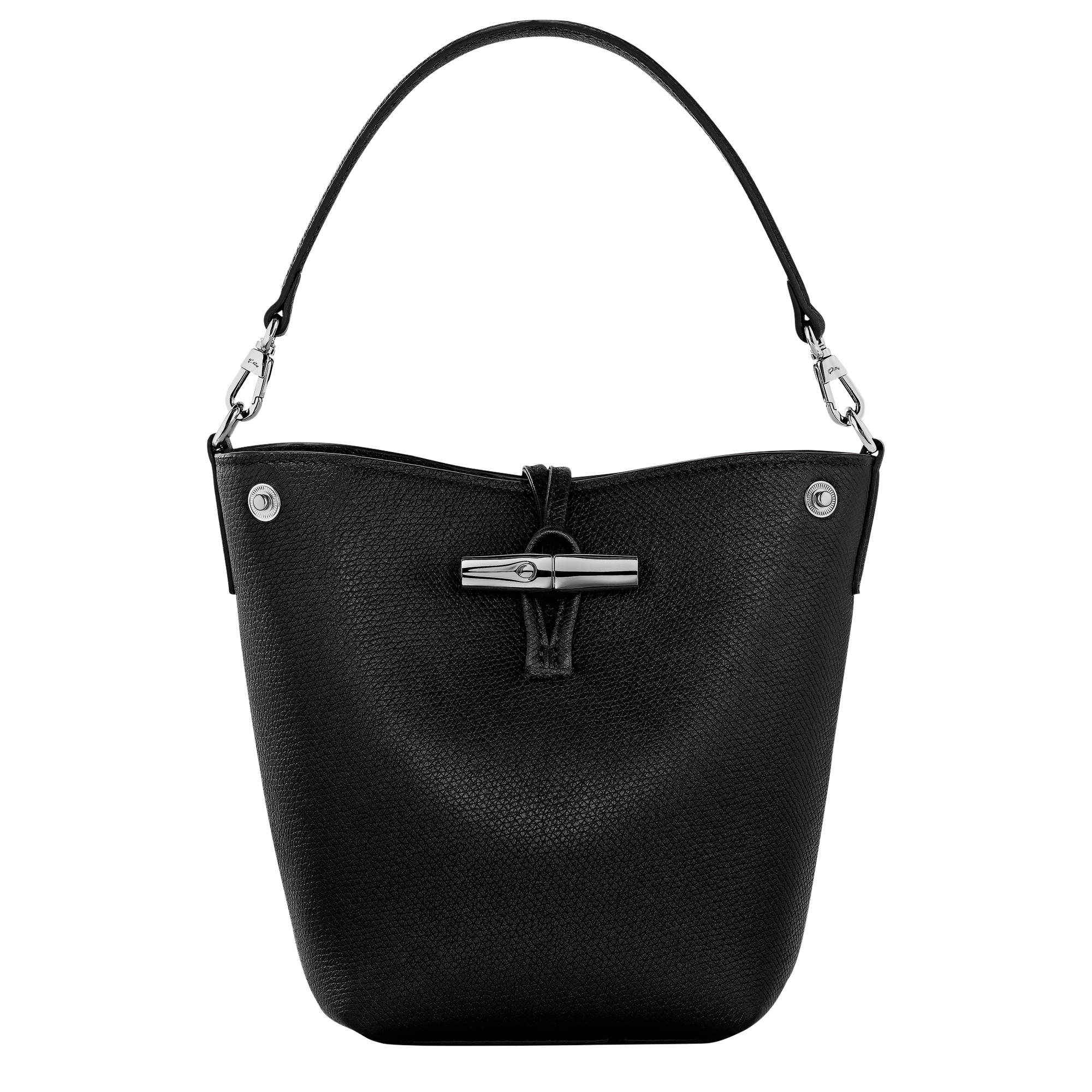 水桶包 XS, 黑色 - 查看 1
6 - 放大 Le Roseau 水桶包 XS, 黑色