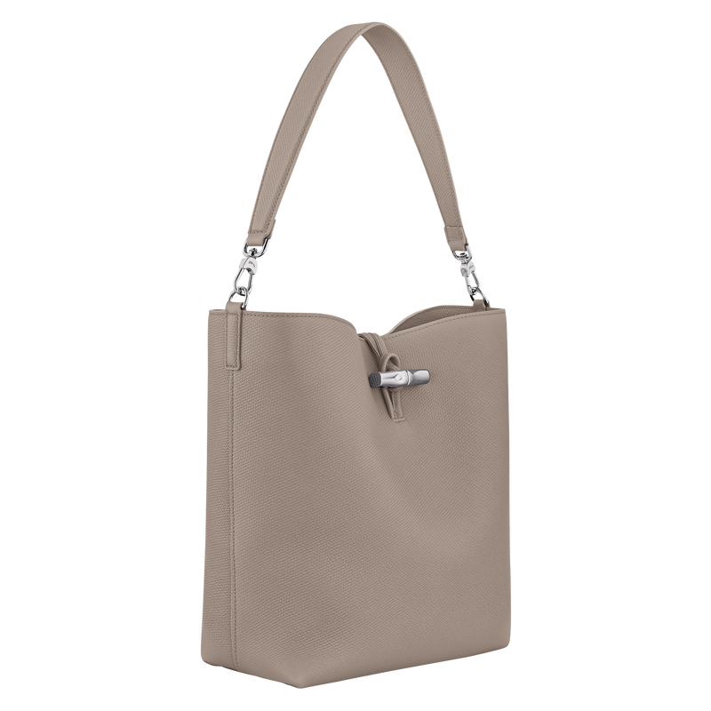 Le Roseau M Hobo bag , Clay - Leather  - View 3 of  6