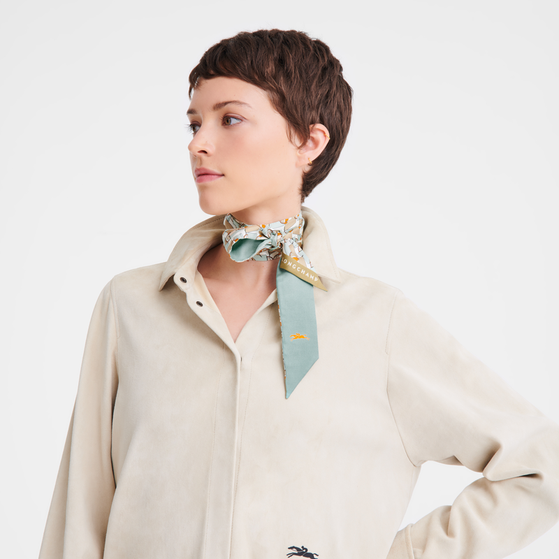 Origami Le Pliage Headband , Vervain - Silk  - View 2 of  3