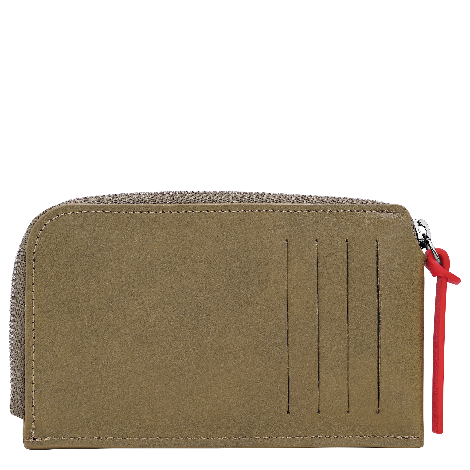 Card holder, Olive - View 2 of
2 - zoom in Longchamp Pocket Card holder, Olive
