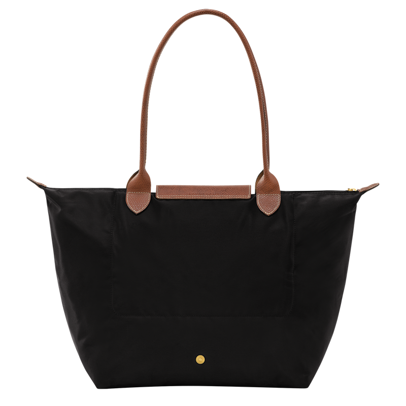 Le Pliage Original L 托特包 , 黑色 - 再生帆布  - 查看 4 6