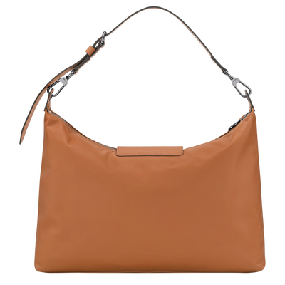 Le Pliage Xtra XL Hobo 袋 , 腰果棕 - 皮革