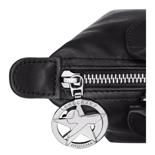 Longchamp x Robert Indiana XS 手提包 , 黑色 - 皮革 - 查看 5 5