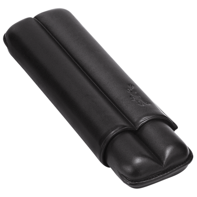 Cigars case , Black - Leather