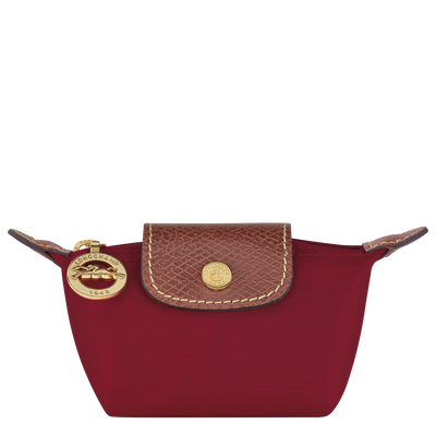 Le Pliage Original 零钱包 , 红色 - 再生帆布