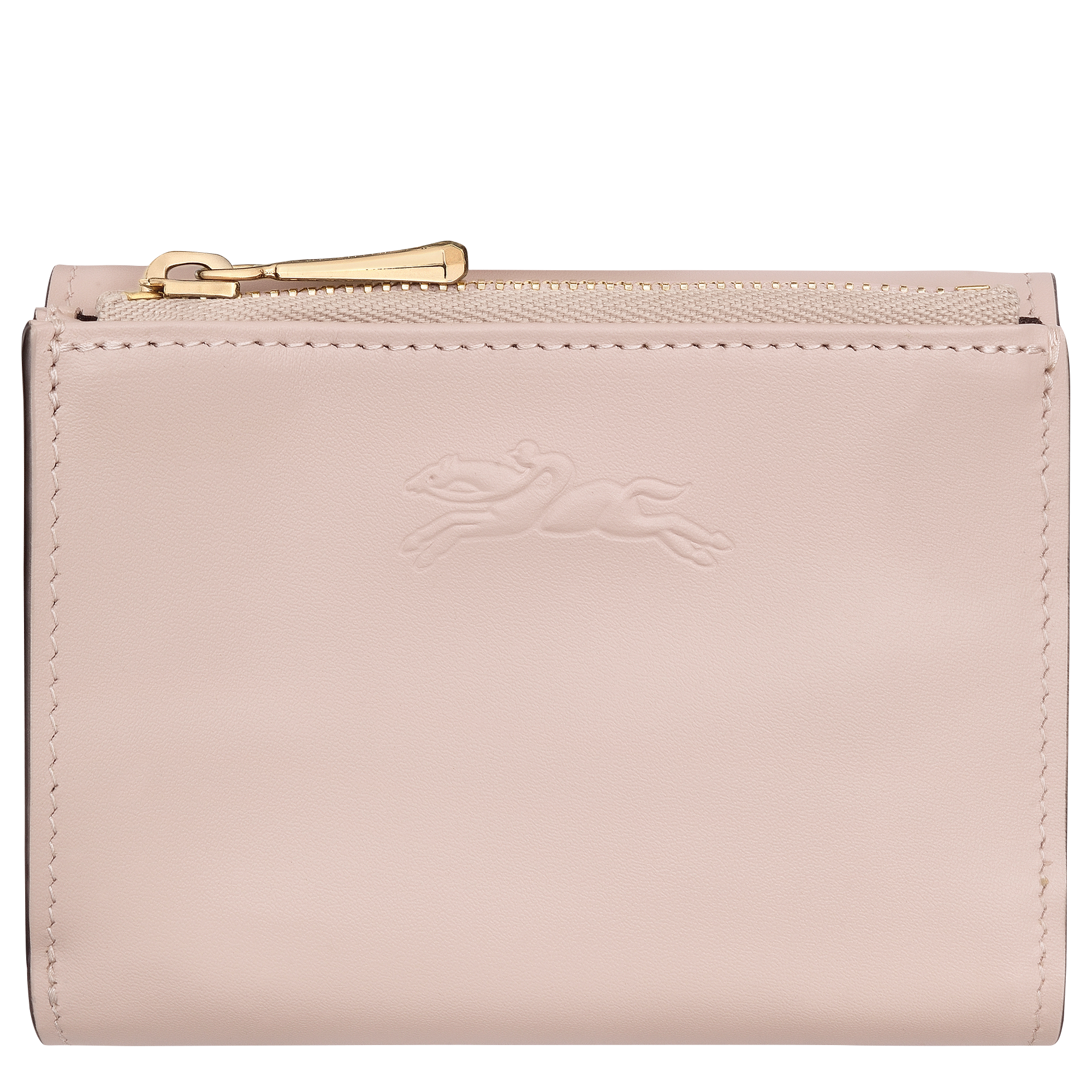 Compact wallet, Petal Pink - View 1 of
3 - zoom in Épure Compact wallet, Petal Pink