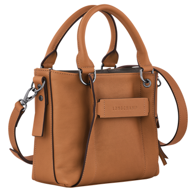 Longchamp 3D 手提包 S, 裸色