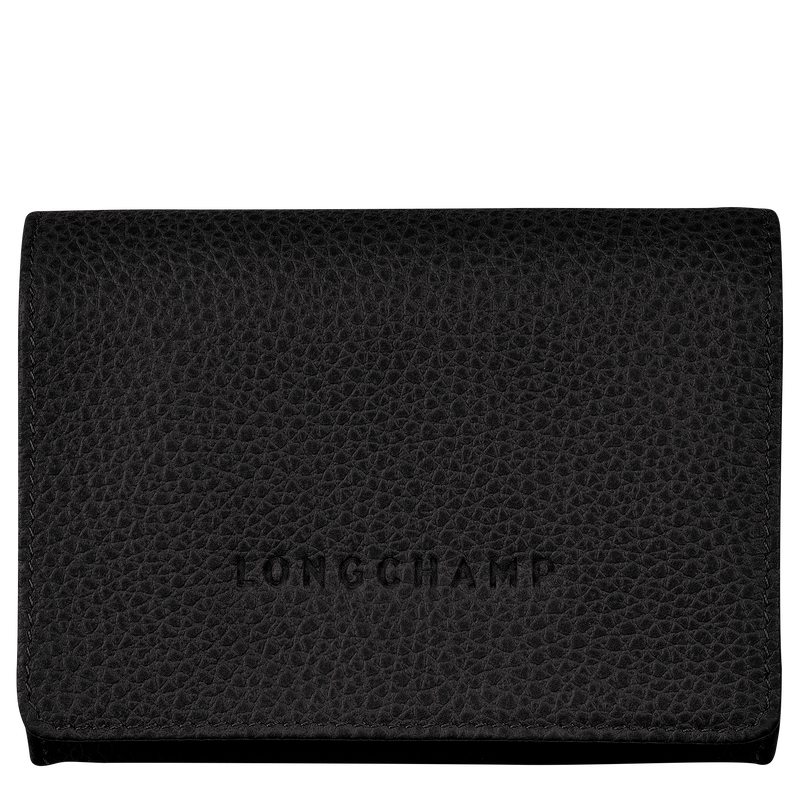 Le Foulonné Coin purse , Black - Leather  - View 1 of  2