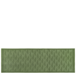 Chevaux jacquard Stole , Lichen - Wool